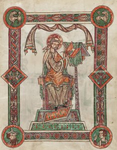 Svatý Řehoř jako autor, 1181-1200 od German School