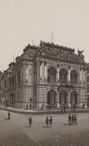 Městské divadlo (litho) od German School