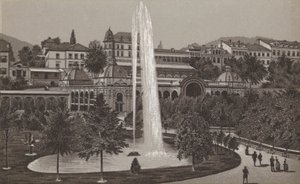 Městský park (litho) od German School