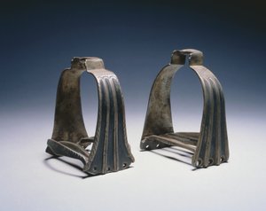 Třmen, c. 1525-1550 (ocel s moderní černou barvou) od German School
