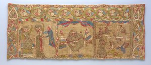 Stole with the Martyrdom of St. Catherine, Rhineland, c.1200 od German School