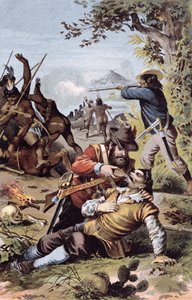 Dobrodružství Robinsona Crusoe, konec 19. století od German School