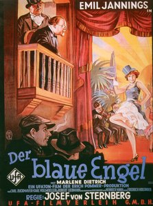 Filmový plakát Modrý anděl od German School