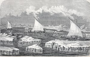 The Boats under Sail, pub. Londýn 1874 od German School