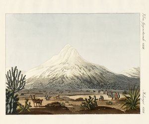 Chimborazo v Jižní Americe od German School