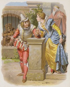 Chytrý malý krejčí (chromolitho) od German School