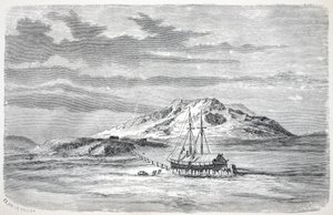 The Germania na ostrově Sabine, hospoda. Londýn 1874 od German School