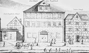 Hlavní ulice v Norimberku od German School