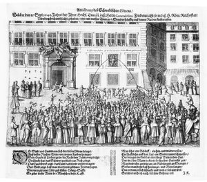 Norimberský mír, 25. září 1649 od German School