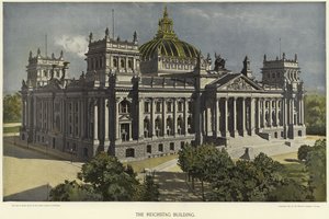Budova Reichstagu v Berlíně od German School