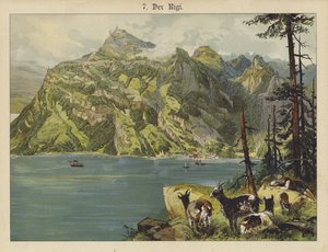 Rigi (barevné lito) od German School