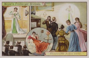 Divadlo v roce 2000 (chromolitho) od German School