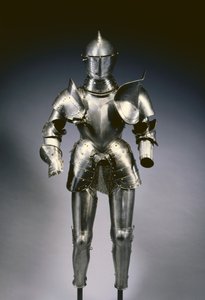Naklápěcí oblek, cca 1560-80 od German School
