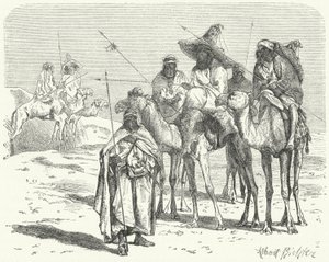 Tuaregové (rytina) od German School