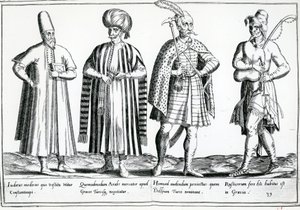 Rozdíly v oblékání v oblasti východního Středomoří od German School