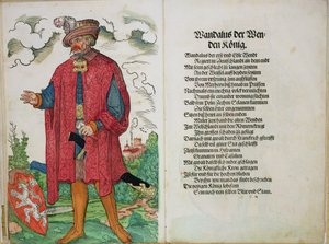 Wandalus, král Wenden, z Původu prvních dvanácti starých králů a princů německého národa, 1543 od German School