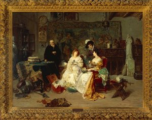 The Antique Dealer, Gerolamo Induno