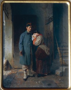 Odchod branců z roku 1866, Gerolamo Induno