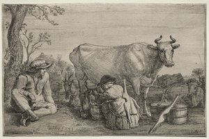Dojička od Gerrit Claesz. Bleker
