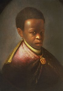 Portrét černého dvořana