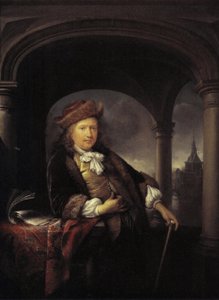 Autoportrét v padesáti letech od Gerrit Dou