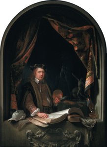 Autoportrét Gerarda Dou (1613-1675) od Gerrit Dou