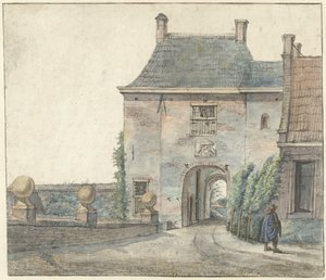 Brána hradu Heemstede od Gerrit Lamberts