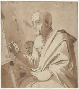 Malíř pro svůj stojan od Gerrit Pietersz. Sweelink