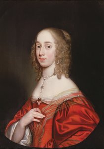 Portrét šlechtičny, poloviční délka, 1649