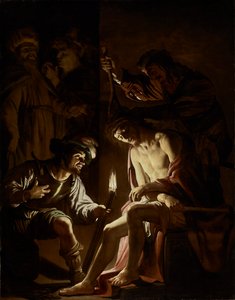 Kristus korunovaný trním, kolem roku 1620