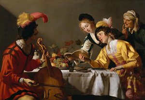 Koncert, cca 1627. od Gerrit van Honthorst