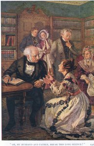"Ach, můj manželi a otče, prolomte toto dlouhé ticho!" od Gertrude E. Demain Hammond