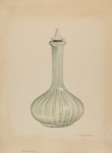 Barber Shop Bottle, c. 1936. od Gertrude Lemberg