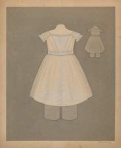 Dětské šaty, c. 1937. od Gertrude Lemberg