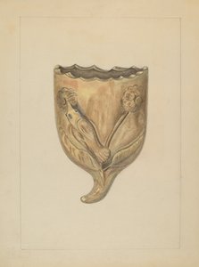 Nástěnná kapsa na květiny, 19351942. od Gertrude Lemberg