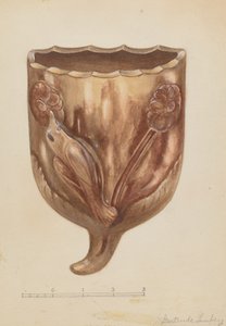 Nástěnná kapsa na květiny, c. 1936.