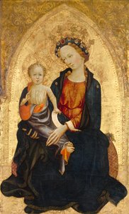 Madonna a dítě, c. 1400.