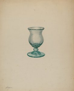 Foukané sklo, 19351942.