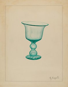 Pohár, c. 1936. od Giacinto Capelli