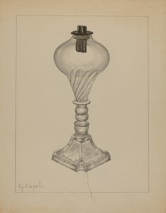 Lampa, c. 1937. od Giacinto Capelli