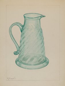 Melasový džbán, c. 1937. od Giacinto Capelli