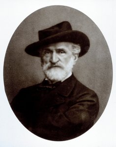 Portrét Giuseppe Verdiho od Giacomo Brogi