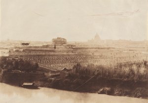 Pohled na Řím,1857 (foto)