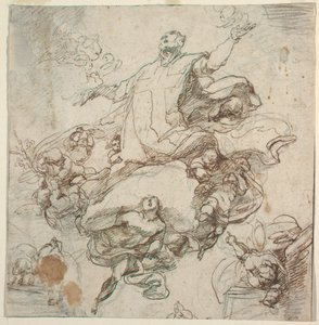 Oslava svatého Filippa Neriho od Giacomo Farelli