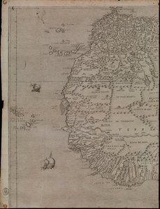 Mapa Afriky od Giacomo Gastaldi