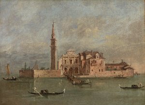 Capriccio z ostrova v Benátské laguně