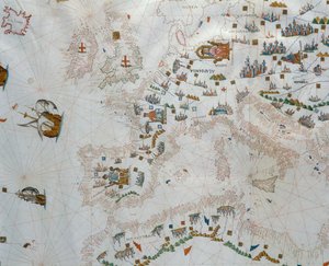 Námořní mapa, 1564