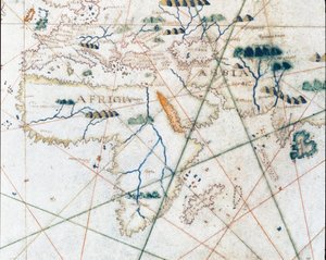 Pobřeží Evropy a severní Afriky (portulan
