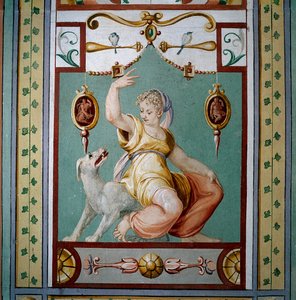 Alegorie věrnosti (freska) od Giallo Fiorentino