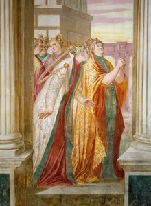Sophonisba v slzách od Giambattista Zelotti
